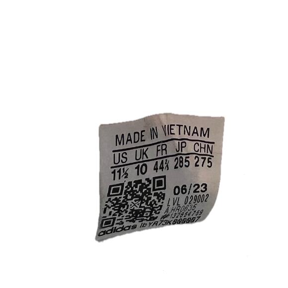 adidas Crazyflight Volleyball Cloud White Silver Womans 11.5 - Picture 7 of 7